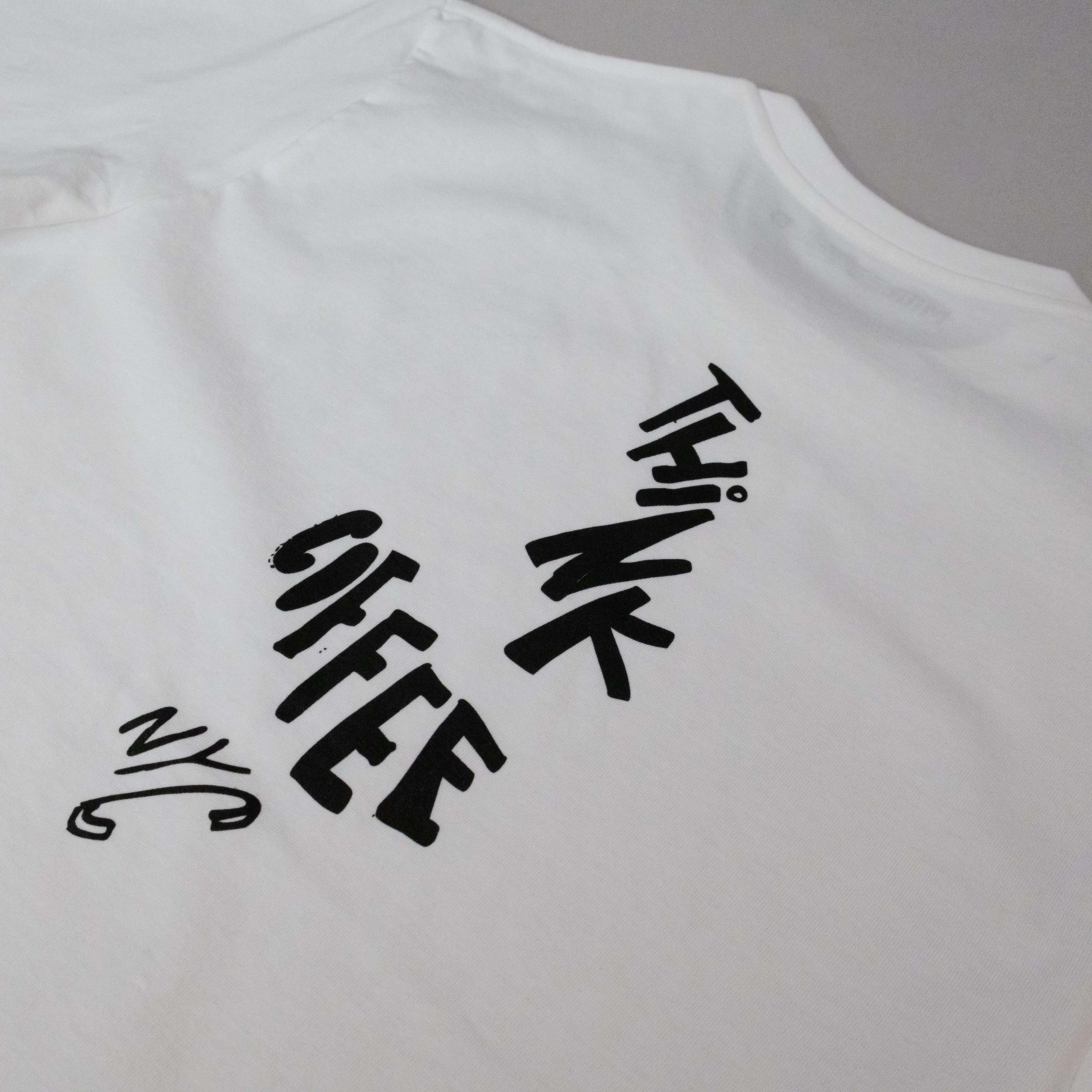 Katie Merz Guy Tee - White. - Image 2